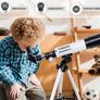 Telescope Zoom 90X HD Outdoor Monocular Space Telescopes Portable Refractor Spotting Scope With Tripod for Kids Beginners (FREE POSTAGE) Image 5