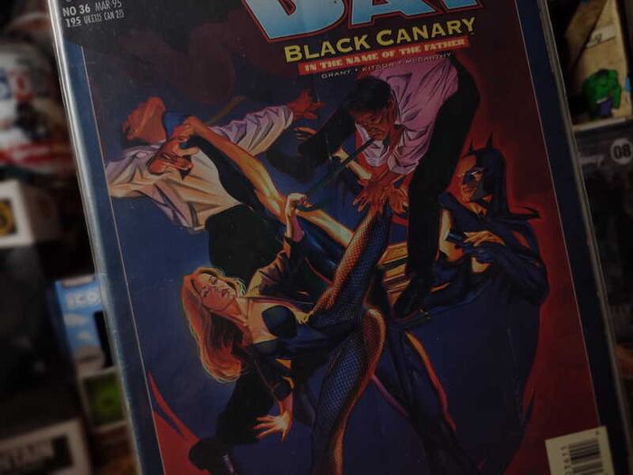 Batman ! Shadow of The Bat ! Issue #36 ! Black Canary Appearance ! by Alan Grant ! 1995 ! DC Comics !