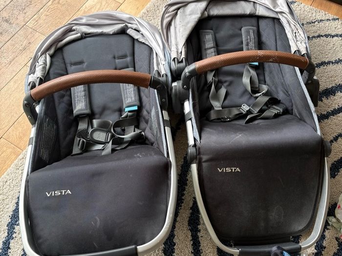 Uppababy Vista Travel (Bassinet and Buggy) Set