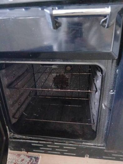 Rangemaster dual fuel oven and hob
