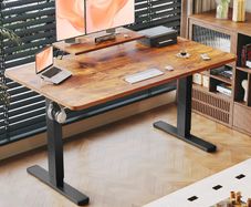 New & Unopened Electric Standing Desk With Monitor Stand & Memory Smart Pannel