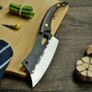 Knife Cleaver Carbon 7'5 inc Di'Casteel engrave your name by Di'Casteel Image 2