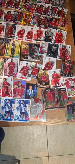liverpool premier league football cards and stickers Salah Gerard