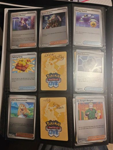 Mega evolution Holo and Rev Holos