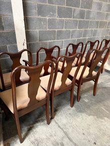 Dining Table and 8 chairs