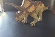 Lanard 2017 Primal Clash Dino Commander Triceratops Dinosaur Plastic Figure Toy