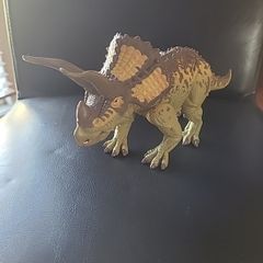 Lanard 2017 Primal Clash Dino Commander Triceratops Dinosaur Plastic Figure Toy