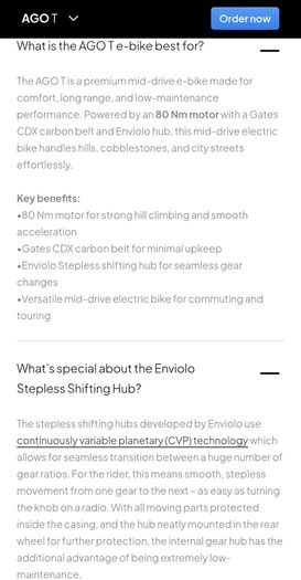 Tenways AGO T electric bike