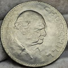 Great Britain 1965 Churchill Commemorative Crown in Williams Deacons Bank Holder