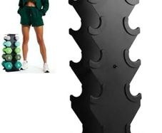 Dumbbell Rack Heavy Duty Steel, 3-Tier/ 5-Tier/ 6-Tier Weights Storage Dumbbell Stand, Dumbbell Tree Stand Weights Holder for Home Gym