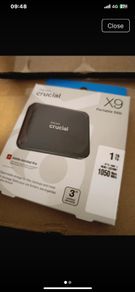 Crucial SSD 1tb (new In Box)