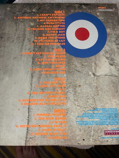 The Who vinyl lp