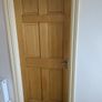 solid oak interior doors x6. Includes hinges and locks. 813mm wide x 2032mm high Image 3