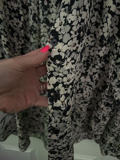 h and m blouse
