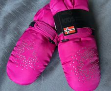 Padded mittens, size S