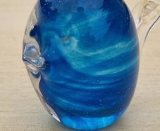 Mdina art glass small bird figurine