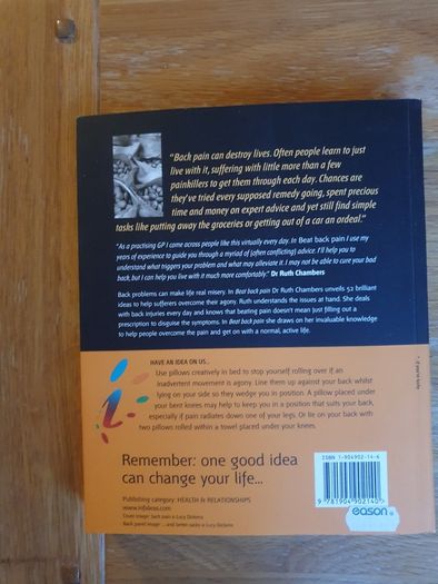 Beat Back Pain by Dr Ruth Chambers.