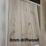Driftwood laminated click flooring Image 9