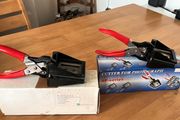 2 Photo Keyring Cutters 32x40 &amp; 35x45mm, Boxed