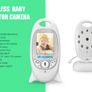 Wireless Digital Video Baby Monitor Night Vision Two Way Audio Image 10