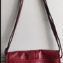 Marks & Spencer Vibrant Red Leather Crossbody bag Image 5