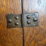 Mid-Century Solid Oak Cabinet Image 5
