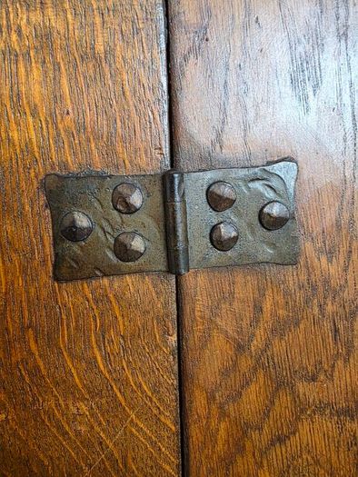 Mid-Century Solid Oak Cabinet