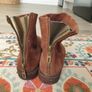 Schutz Suede Ankle Boots Size Uk 6 (eu 39) Image 7