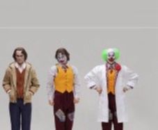 INART 1/6 Scale JOKER Joaquin Phoenix 3 pack (Not Hot Toys)