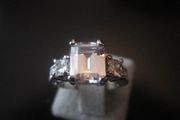 Princess Cut 18ct White Gold Filled Ring