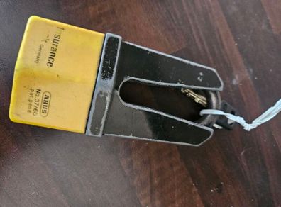 abus motorcycle lock