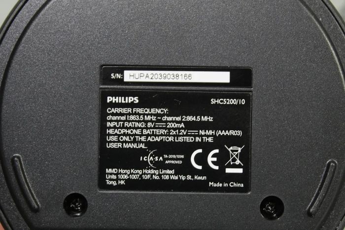 headphone Philips SHC5200