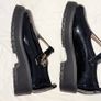 River Island Girls black mary jane heeled shoes UK5 Image 3