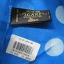 Vintage Brand New "Tie Rack" Polka Dot Blue Scarf with Instruction Leaflet. Image 4