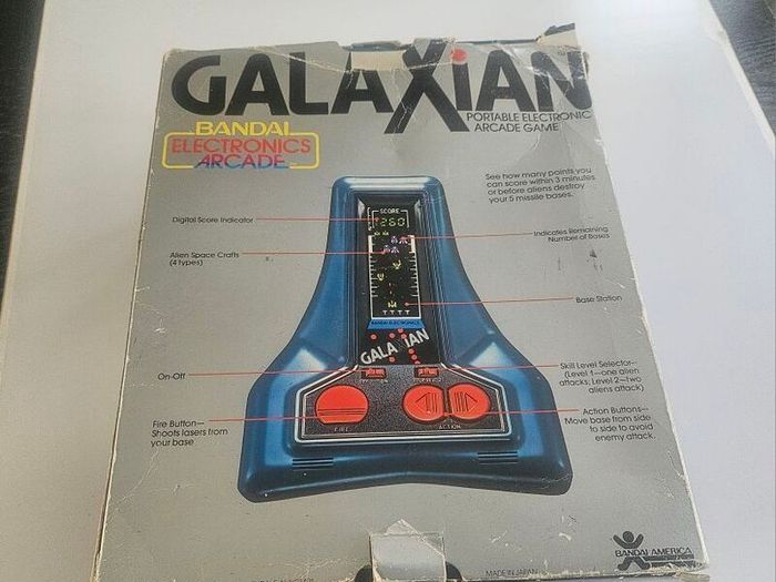 Vintage Electronics Galaxian Retro Shooter Arcade Game