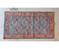 Reclaimed Blue Hotel Rug  223.5cm x 121.5cm  KAS381