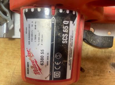 milwaukee circular saw