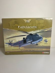 Corgi 1/72 Westland Sea King HAS2 825 NAS Falklands War 20th Anniversary AA33401 Diecast Model Helicopter Plane