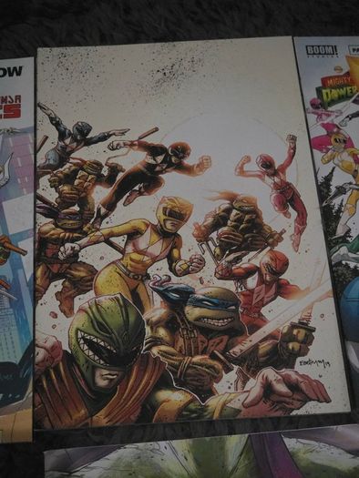 Power Rangers Teenage Mutant Ninja Turtles Comics