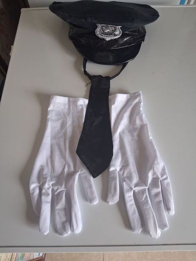 Halloween Accessory 3 Piece Police Officer Costume