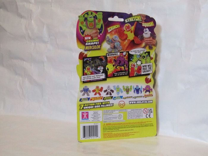 Heroes of Goo Jit Zu Galaxy Attack Merculok Figure Brand New Sealed Rare Hard To Find