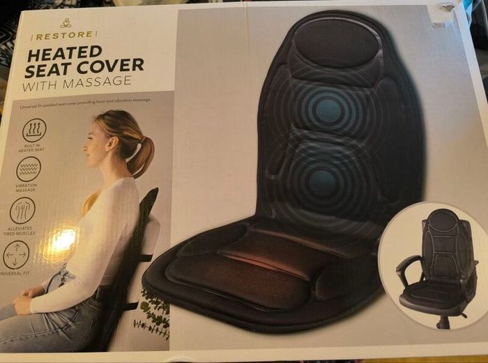 Heated Seat Cover with Massage