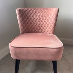 Pale pink chair