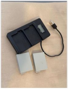 LP-E8 Battery for Canon EOS 550D 600D 700D With Charger - 2 Pieces