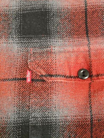 Levis Heavyweight Check Shirt Mens Medium