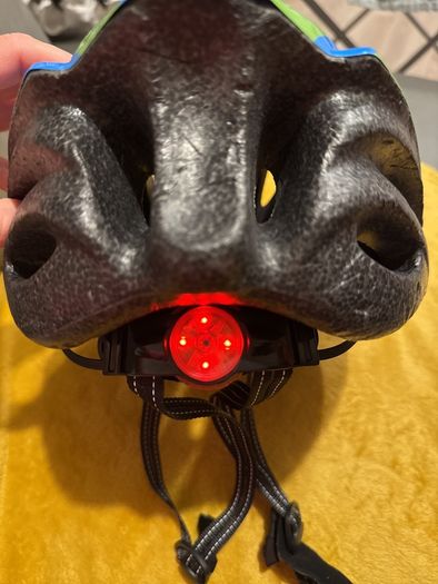 Bike helmet for a child