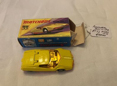 Matchbox 33. Datsun 126x. Mint in box