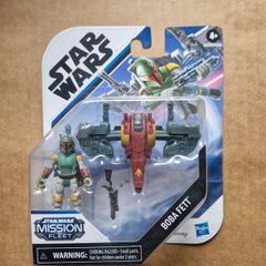 Brand New Bobba Fett Hasbro Star Wars Mission Fleet Rare
