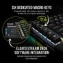 K100 RGB Optical-Mechanical Gaming Keyboard - CORSAIR OPX Switch - Black, PBT Double-Shot Keycaps - Elgato Stream Deck Integration Image 2
