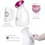 Facial Steamer Nano Ionic Hot Mist Face Steamer Home Sauna SPA Face Humidifier Atomizer for Women Men Moisturizing Unclogs Pores Image 5